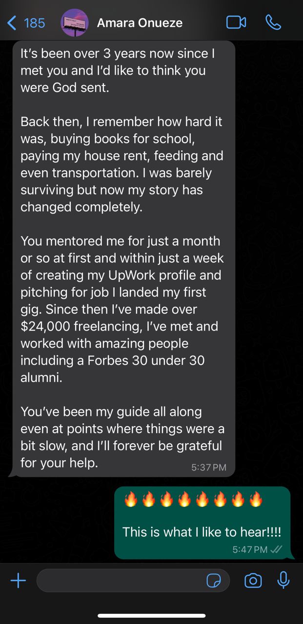 Messiah Testimonial 2
