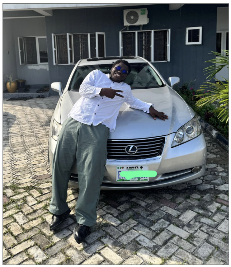 Messiah's car, gotten from this income model